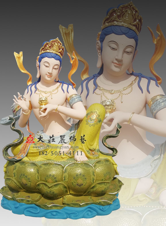 供養(yǎng)菩薩彩繪像